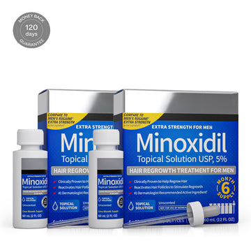 Minoxidil Lotion 5% 12 Maanden Voor Mannen