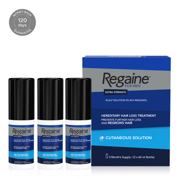 Regaine Lotion 3 Maanden 5% voor Mannen